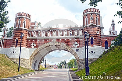 The Tsaritsyno Figured bridge 1776-1778 Architect Bazhenov