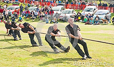 Tug of war at Nairn