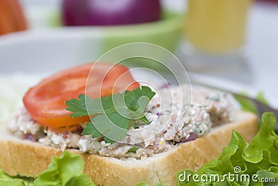 Tuna salad sandwich