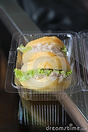 Tuna salad sandwiches