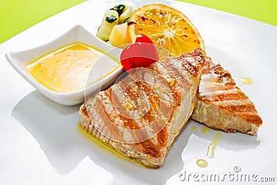 Tuna Steak Plate