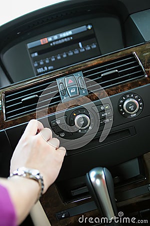 Tuning Radio in car
