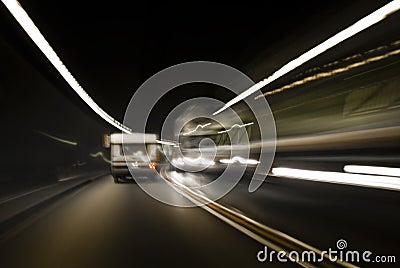 Tunnel Traffic - Alternate Angle & Lighting