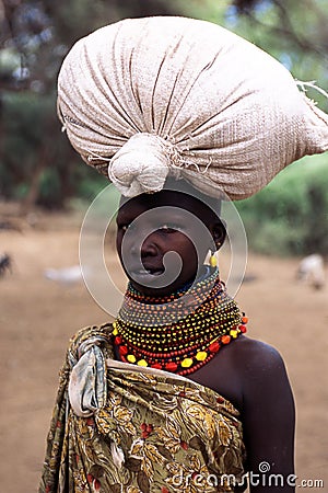 Turkana woman portrait