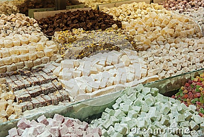 Turkish sweets at Grand Bazaar, Istanbul