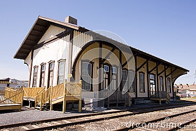 Turn of the century train station