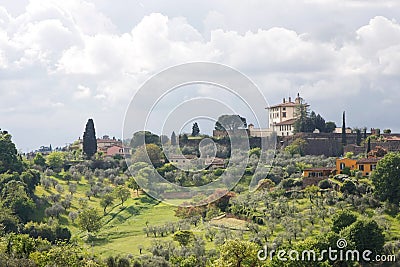 The Tuscan Hills, Italy, Europe Stock Photograp