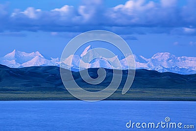 tengri khan peak lake shan tian kazakhstan mountain