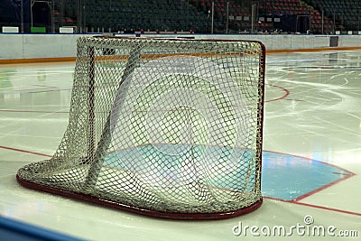 TV broadcast hockey, hockey goals