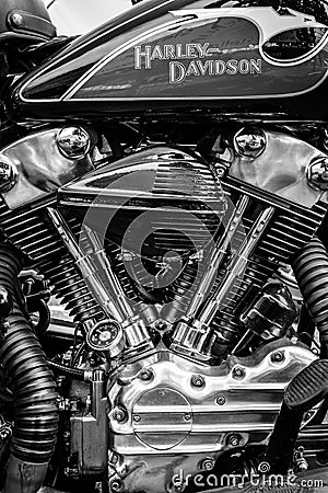 Twin Cam engine of the motorcycle Harley-Davidson