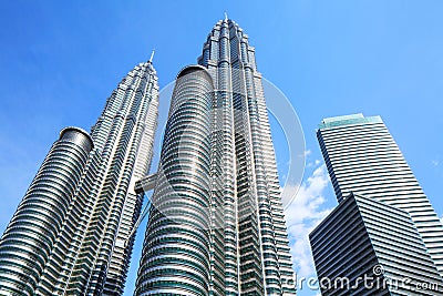Twin tower in Kuala Lumpur