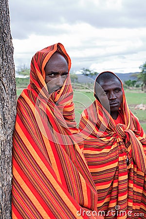 Two African men