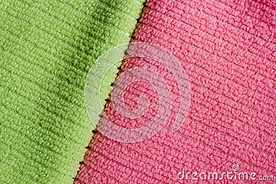 Two color terry towels