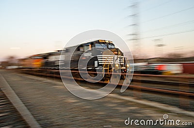 Two Engines through Bound Brook