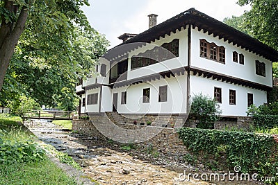 Typical Bulgarian architecture from the period of Ottoman empiri