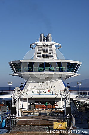 Typical Cruise ship Deck Bar