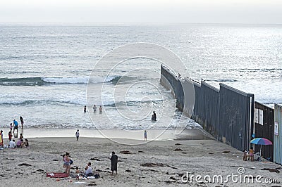 U.S. - Mexico border fence