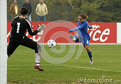 UEFA FEMALE SOCCER CHAMPIONSHIP 2009,ITALY-HUNGARY