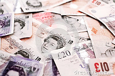 UK Currency Banknotes Money