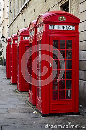 UK red phone boxes