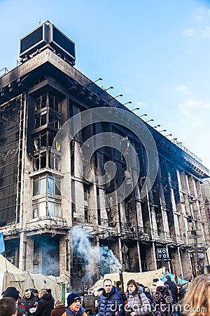 Ukrainian revolution, Euromaidan after an attack by government f