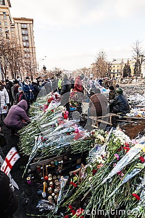 Ukrainian revolution, Euromaidan after an attack by government f