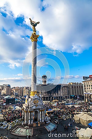 Ukrainian revolution, Euromaidan after an attack by government f