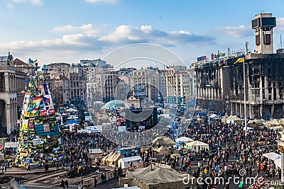 Ukrainian revolution, Euromaidan after an attack by government f