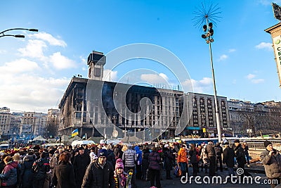 Ukrainian revolution, Euromaidan after an attack by government f