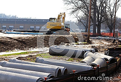 Underground Concrete Construction Tubes