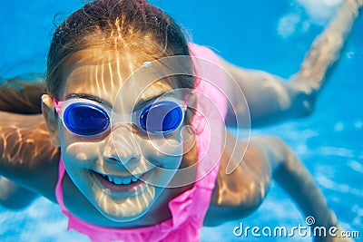 Underwater girl