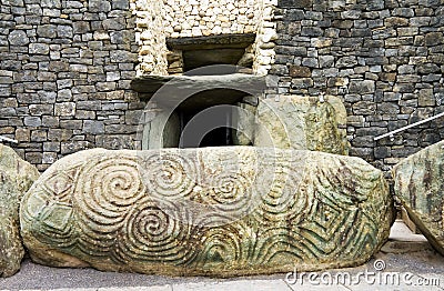 UNESCO Heritage - Triple Spiral at Newgrange