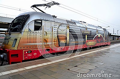German electric train locomotive engine Munich Germany
