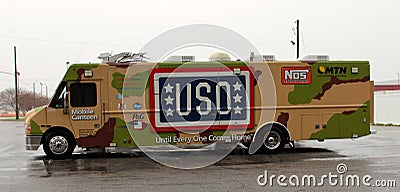 United Services Organization Recreational Bus