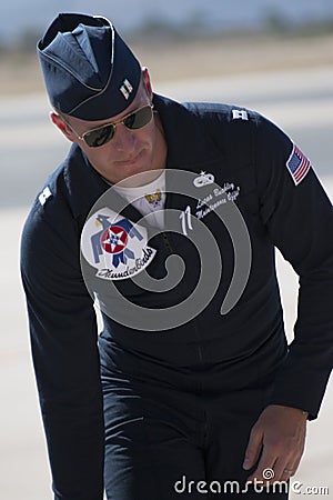 United States Air Force Thunderbirds Pilot