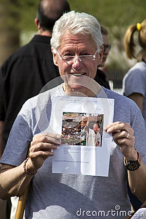 United States President Bill Clinton