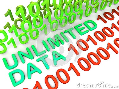 Unlimited Data stream