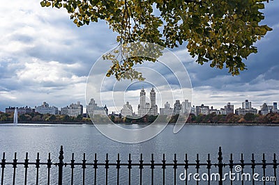 Upper West Side Skyline from Central Park, New York City