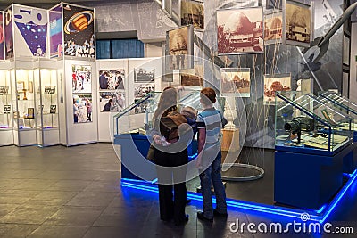 Urania Museum in Moscow Planetarium. Russia
