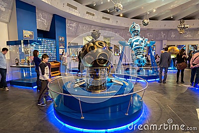 Urania Museum in Moscow Planetarium. Russia