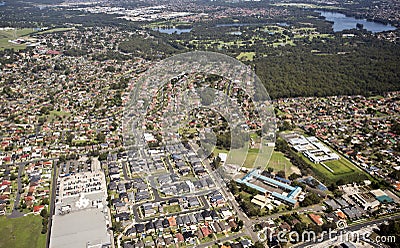 Urban Aerial View