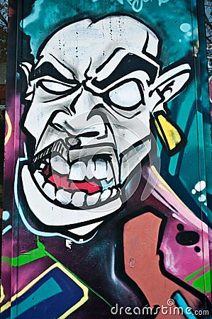 Urban art - monster