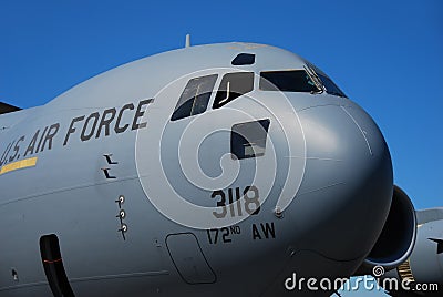 US Air Force cargo airplane