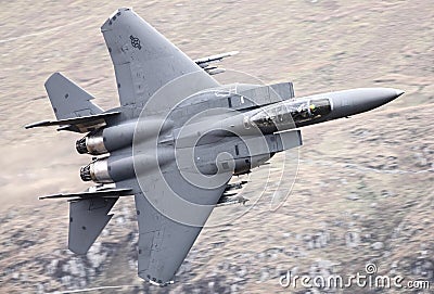 US Air Force F15 fighter jet