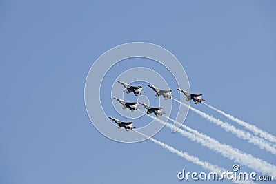 US Air Force Thunderbirds Demonstration Squadron