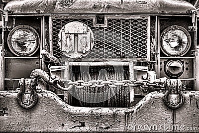 US Army Old Deuce and a Half Truck Front Grille
