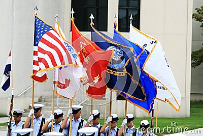 US Military Color Guard