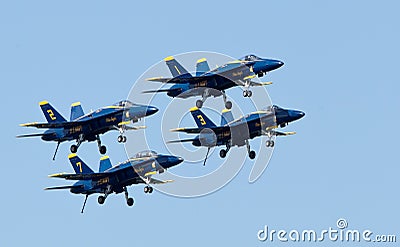 US Navy Demonstration Squadron Blue angels