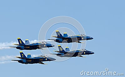US Navy Demonstration Squadron Blue angels