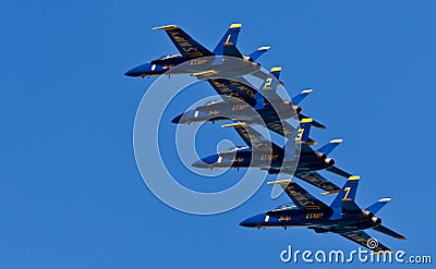 US Navy Demonstration Squadron Blue angels